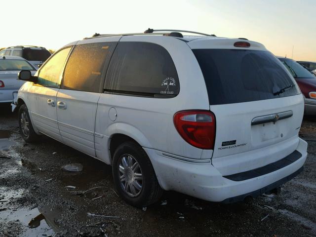 2C8GP64L25R518382 - 2005 CHRYSLER TOWN & COU WHITE photo 3