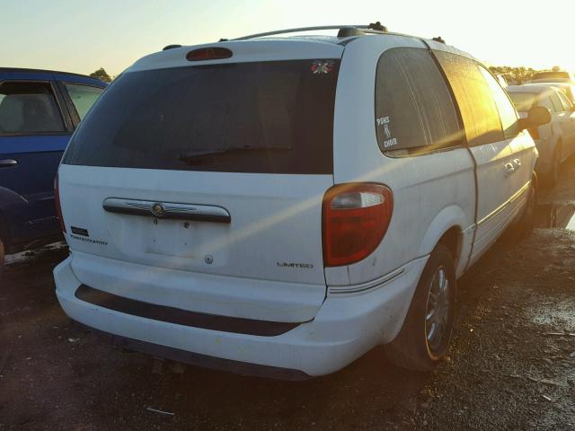 2C8GP64L25R518382 - 2005 CHRYSLER TOWN & COU WHITE photo 4