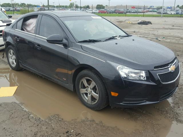 1G1PF5SC2C7279571 - 2012 CHEVROLET CRUZE LT BLACK photo 1