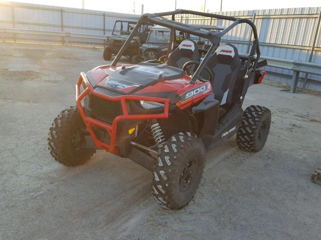 4XAVBE874FB939316 - 2015 POLARIS RZR S 900 RED photo 2