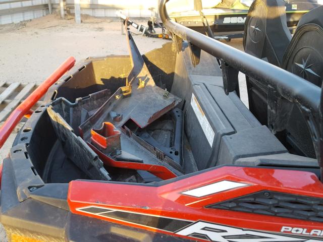 4XAVBE874FB939316 - 2015 POLARIS RZR S 900 RED photo 6