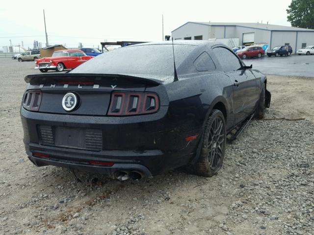 1ZVBP8JZ6D5261154 - 2013 FORD MUSTANG SH BLACK photo 4