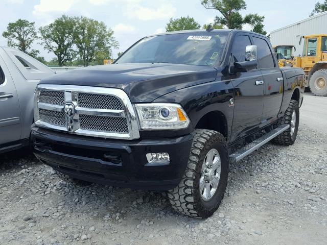 3C6UR5GLXEG117678 - 2014 RAM 2500 LONGH BLACK photo 2