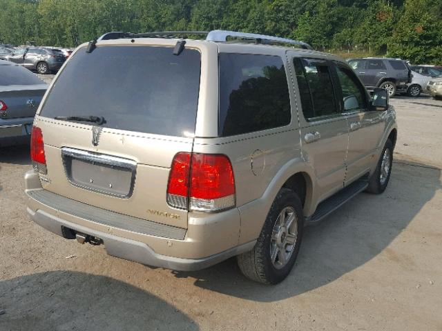 5LMEU88H14ZJ13517 - 2004 LINCOLN AVIATOR 棕色 照片 4