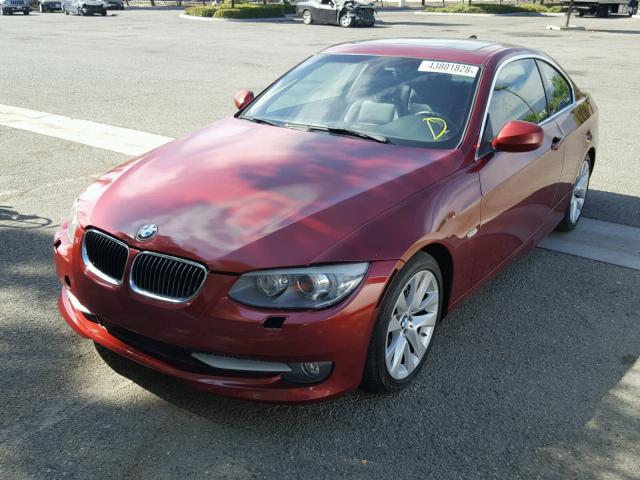 WBAKE5C57DE432363 - 2013 BMW 328 I SULE RED photo 2