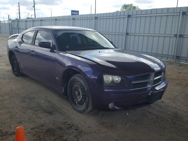 2B3CA3CV7AH106835 - 2010 DODGE CHARGER SX PURPLE photo 1