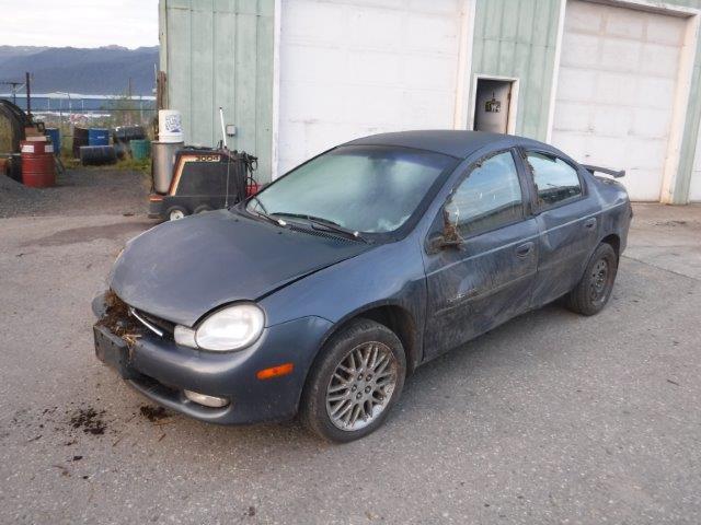 1B3ES46CX1D188904 - 2001 DODGE NEON SE BLUE photo 2