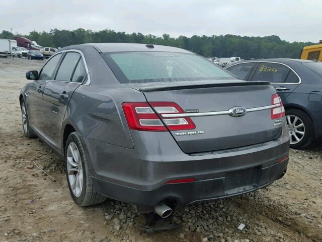 1FAHP2E88DG118244 - 2013 FORD TAURUS SEL GRAY photo 3