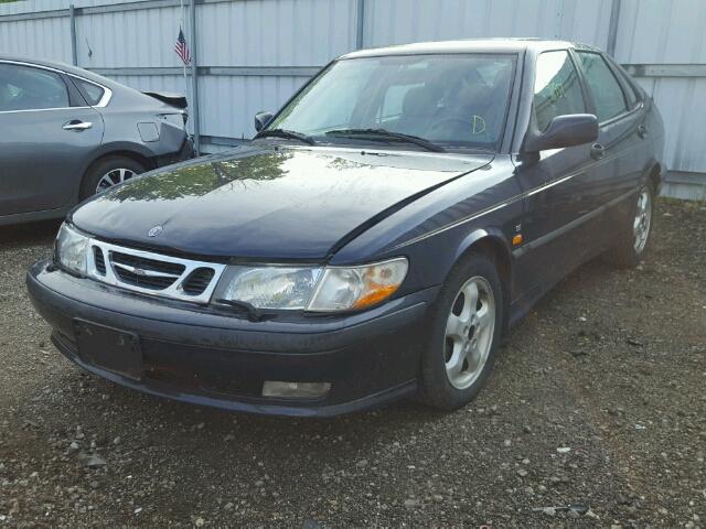 YS3DF58K2Y2042584 - 2000 SAAB 9-3 SE BLUE photo 2