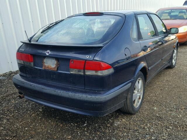 YS3DF58K2Y2042584 - 2000 SAAB 9-3 SE BLUE photo 4