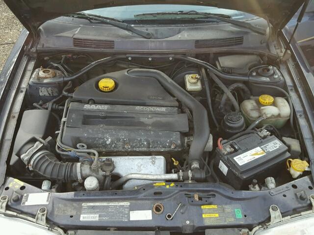 YS3DF58K2Y2042584 - 2000 SAAB 9-3 SE BLUE photo 7