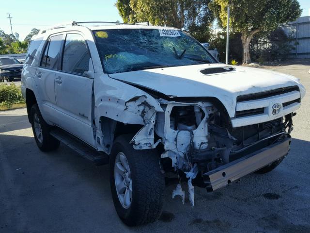 JTEBT14R440044406 - 2004 TOYOTA 4RUNNER SR WHITE photo 1