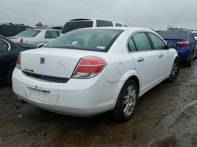 1G8ZV57B49F110082 - 2009 SATURN AURA WHITE photo 4