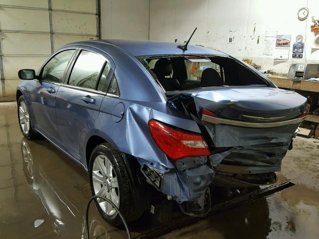 1C3BC1FB2BN569019 - 2011 CHRYSLER 200 TOURIN BLUE photo 3