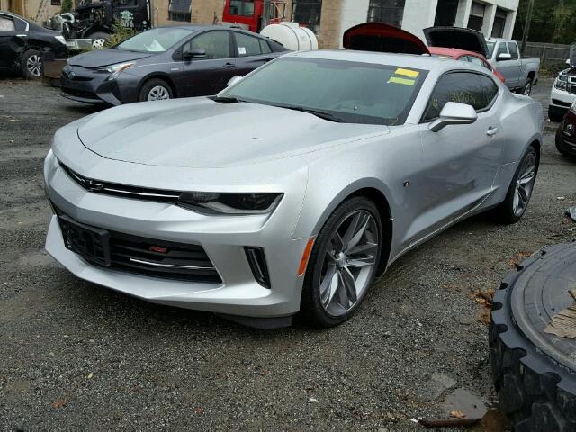 1G1FD1RX1G0182346 - 2016 CHEVROLET CAMARO LT SILVER photo 2