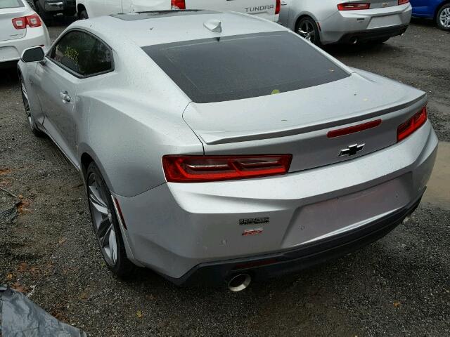 1G1FD1RX1G0182346 - 2016 CHEVROLET CAMARO LT SILVER photo 3