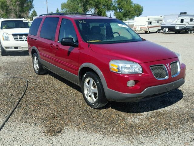 1GMDX33L85D268522 - 2005 PONTIAC MONTANA SV BURGUNDY photo 1