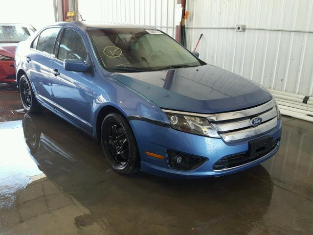 3FAHP0HA1AR297184 - 2010 FORD FUSION SE BLUE photo 1