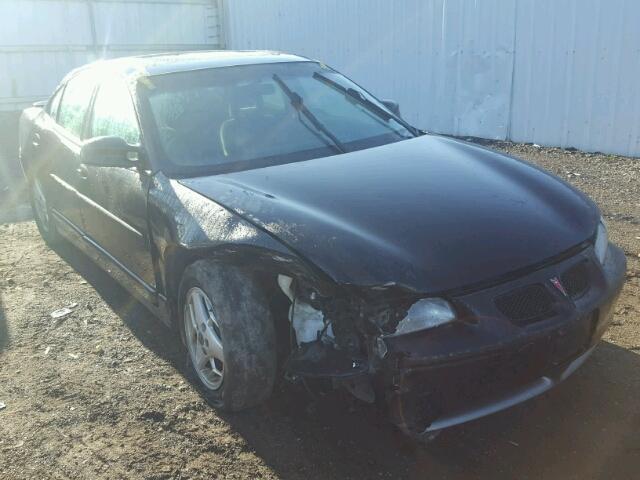1G2WP52K51F248040 - 2001 PONTIAC GRAND PRIX BLACK photo 1