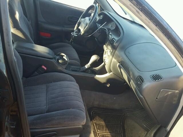 1G2WP52K51F248040 - 2001 PONTIAC GRAND PRIX BLACK photo 5