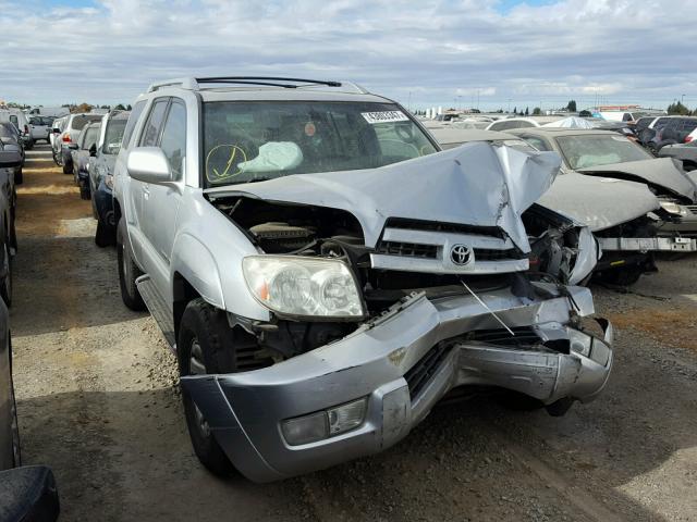 JTEBT17R838004325 - 2003 TOYOTA 4RUNNER SILVER photo 1