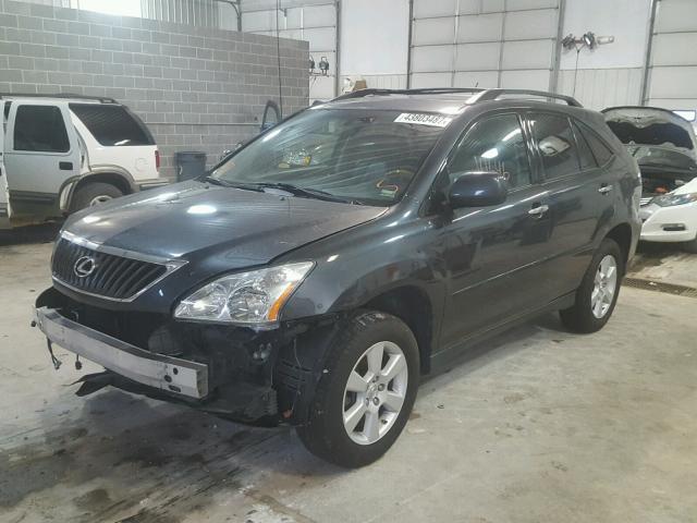 2T2HK31U88C075591 - 2008 LEXUS RX 350 GRAY photo 2