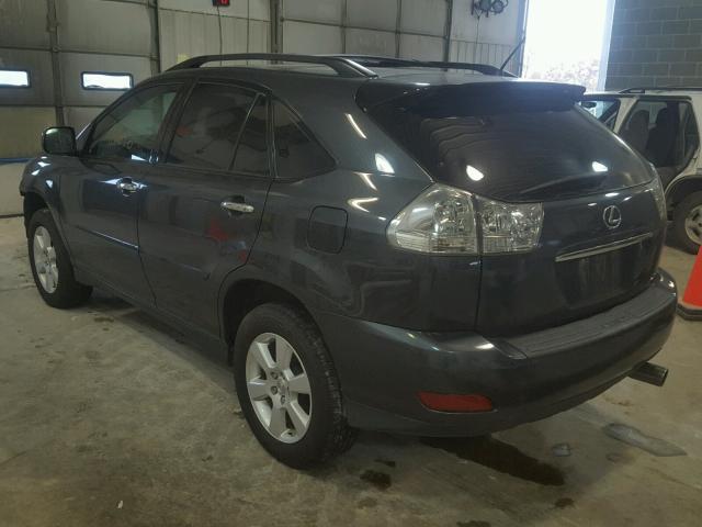 2T2HK31U88C075591 - 2008 LEXUS RX 350 GRAY photo 3