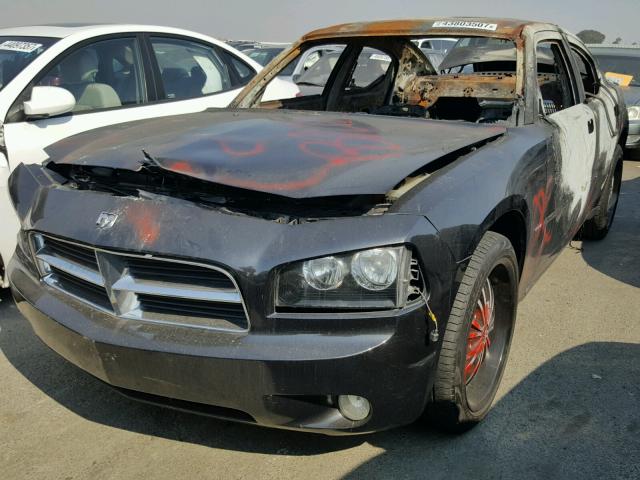 2B3KA53H27H834167 - 2007 DODGE CHARGER R/ BLACK photo 2