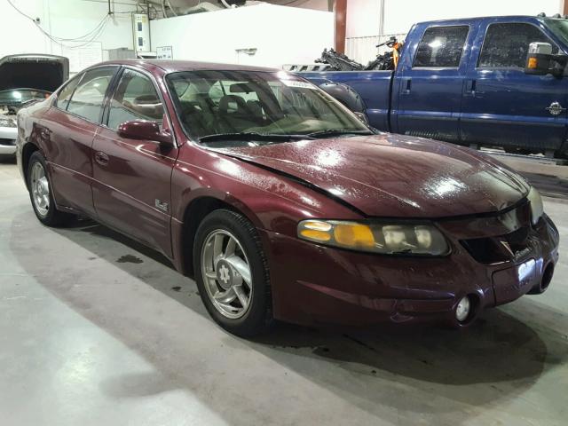 1G2HY54KXY4271581 - 2000 PONTIAC BONNEVILLE MAROON photo 1