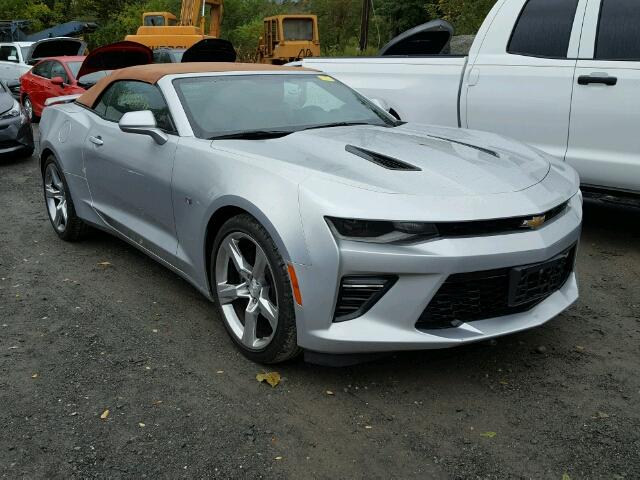 1G1FH3D78G0191827 - 2016 CHEVROLET CAMARO SS SILVER photo 1