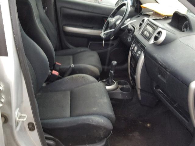 JTKKT624960166876 - 2006 TOYOTA SCION XA ვერცხლისფერი ფოტო 5