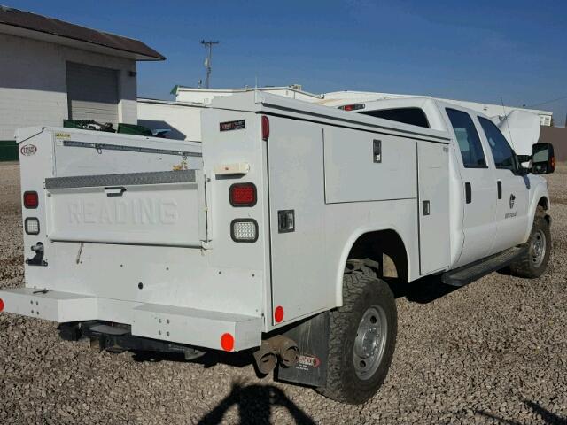 1FT8W3BT9GEA98761 - 2016 FORD F350 SUPER WHITE photo 4