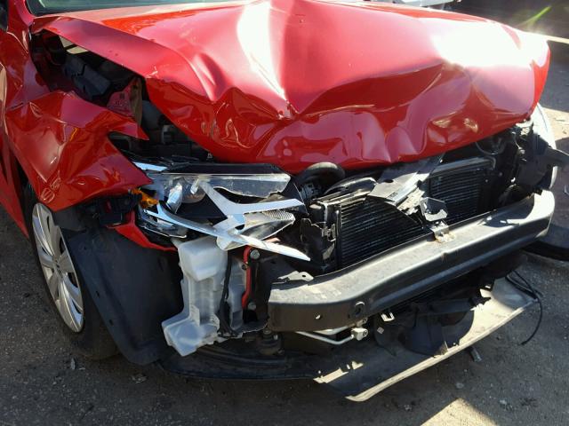 3VW2K7AJ4EM226174 - 2014 VOLKSWAGEN JETTA BASE RED photo 9