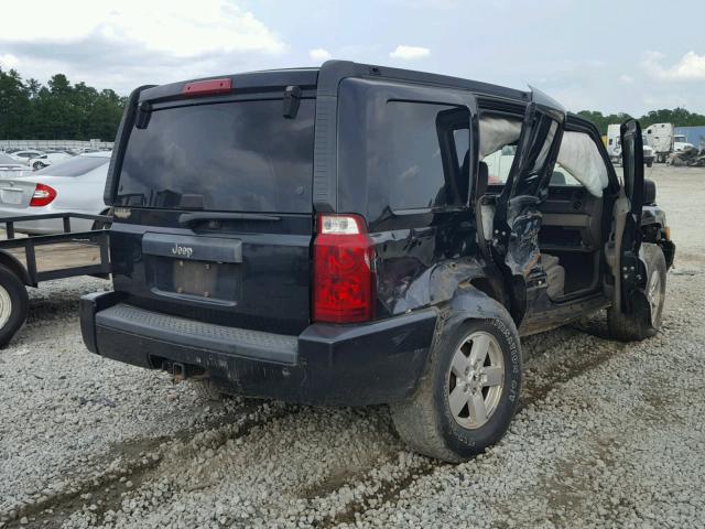 1J8HH48K48C114904 - 2008 JEEP COMMANDER 黑色 照片 4