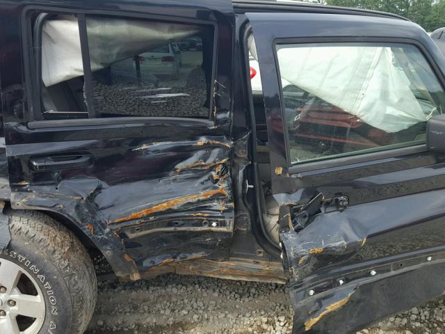 1J8HH48K48C114904 - 2008 JEEP COMMANDER 黑色 照片 9