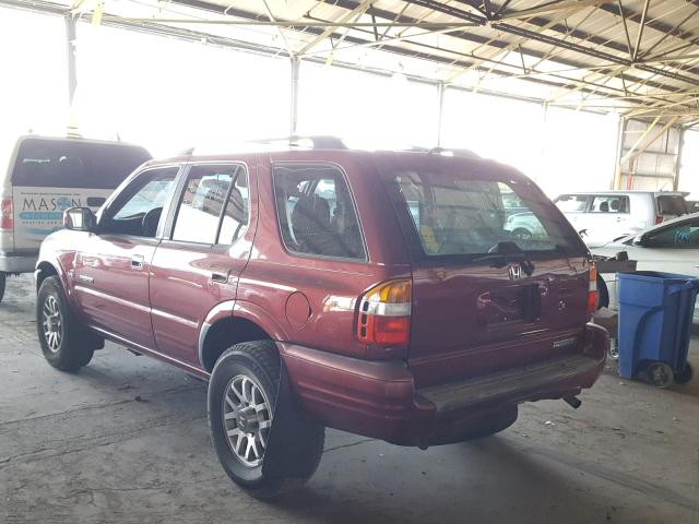 4S6CK58W324400484 - 2002 HONDA PASSPORT E 栗色 照片 3