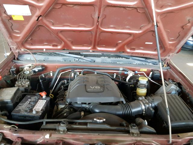 4S6CK58W324400484 - 2002 HONDA PASSPORT E 栗色 照片 7