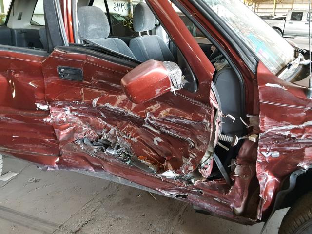 4S6CK58W324400484 - 2002 HONDA PASSPORT E 栗色 照片 9