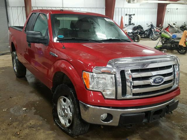 1FTFX1EVXAFA38009 - 2010 FORD F150 SUPER RED photo 1