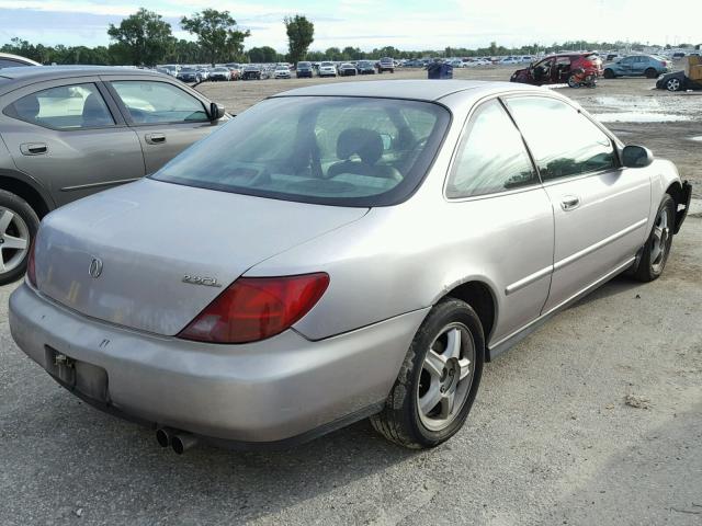 19UYA1156VL801393 - 1997 ACURA 2.2CL GRAY photo 4