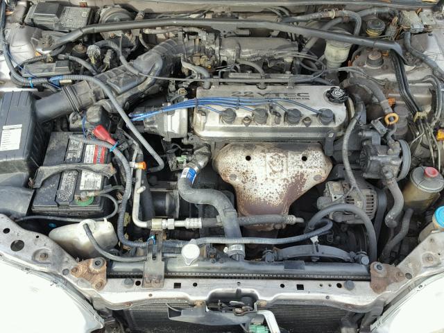 19UYA1156VL801393 - 1997 ACURA 2.2CL GRAY photo 7