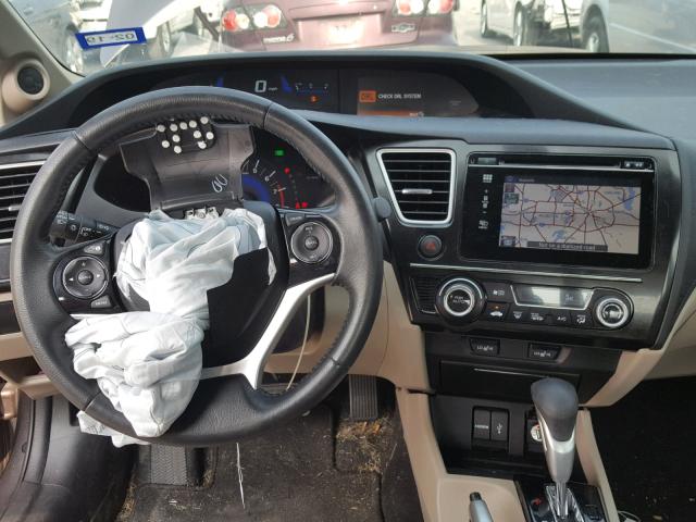 19XFB2F97EE055937 - 2014 HONDA CIVIC EXL 棕色 照片 9