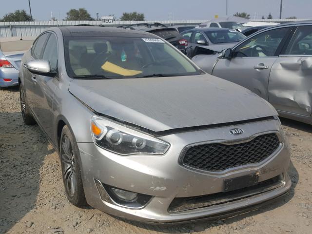 KNALN4D78E5130001 - 2014 KIA CADENZA PR SILVER photo 1