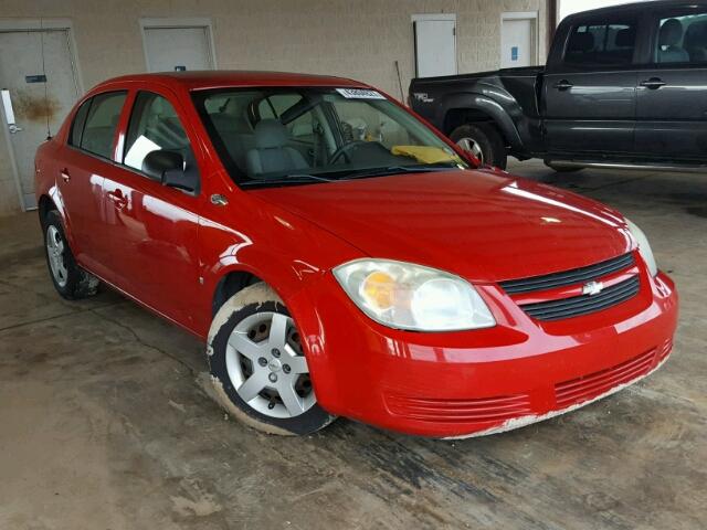 1G1AK55F867740963 - 2006 CHEVROLET COBALT LS RED photo 1