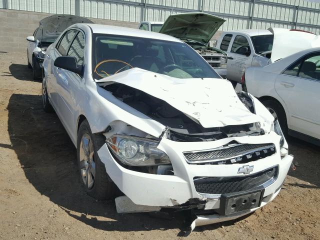 1G1ZA5EUXCF391066 - 2012 CHEVROLET MALIBU LS თეთრი ფოტო 1