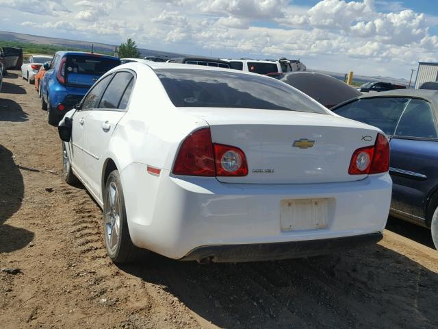 1G1ZA5EUXCF391066 - 2012 CHEVROLET MALIBU LS თეთრი ფოტო 3