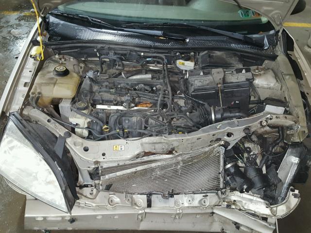 1FAFP34N07W122979 - 2007 FORD FOCUS ZX4 GOLD photo 7