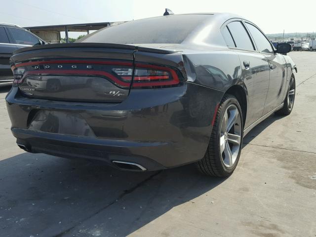 2C3CDXCT0GH104580 - 2016 DODGE CHARGER R/ GRAY photo 4