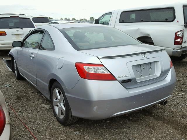 2HGFG12807H585507 - 2007 HONDA CIVIC SILVER photo 3