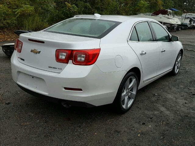 1G11G5SXXFF252926 - 2015 CHEVROLET MALIBU LTZ WHITE photo 4